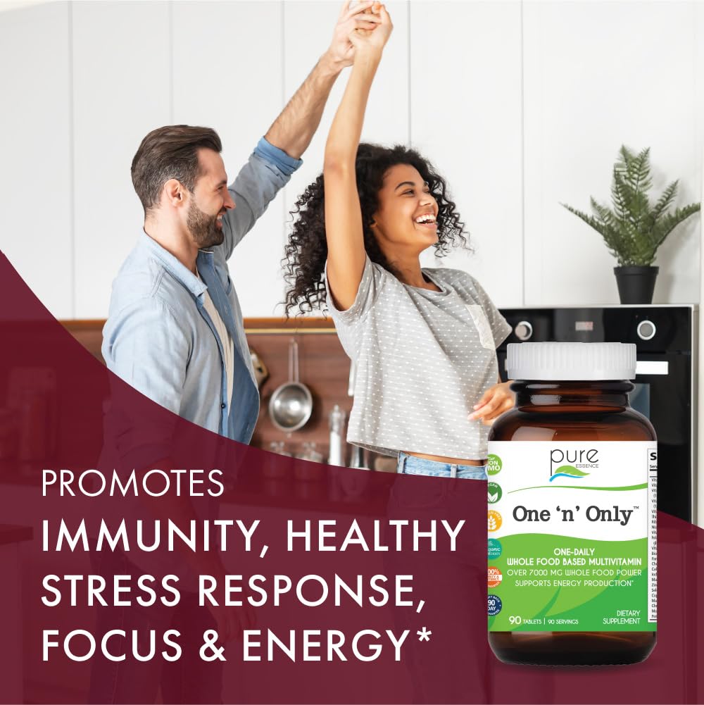 PURE ESSENCE LABS polvo de superalimentos representación de la mezcla nutritiva