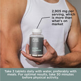 Pure for Men uso en gimnasio antes del entrenamiento mejora energía