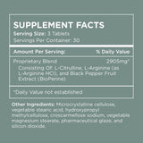 Pure for Men ingredientes L-Arginina y L-Citrulina ilustrados claro