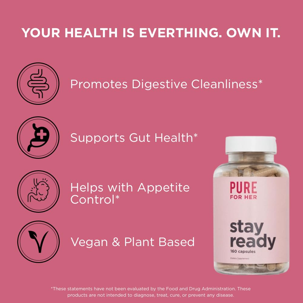 Pure for Men psyllium, chía y linaza, mezcla vegetal beneficiosa