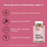 Pure for Men psyllium, chía y linaza, mezcla vegetal beneficiosa