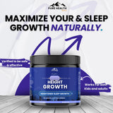 Etiqueta nutricional de PURE HEALTH MAX con ingredientes clave y dosis claras