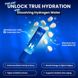 PURE HEALTH MAX tableta disolviéndose tras entrenamiento para rehidratación