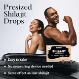 Pure Himalayan Shilajit hoja individual sellada para transporte seguro