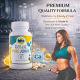 PURE LIFE NATURAL etiqueta nutricional en primer plano con información clara