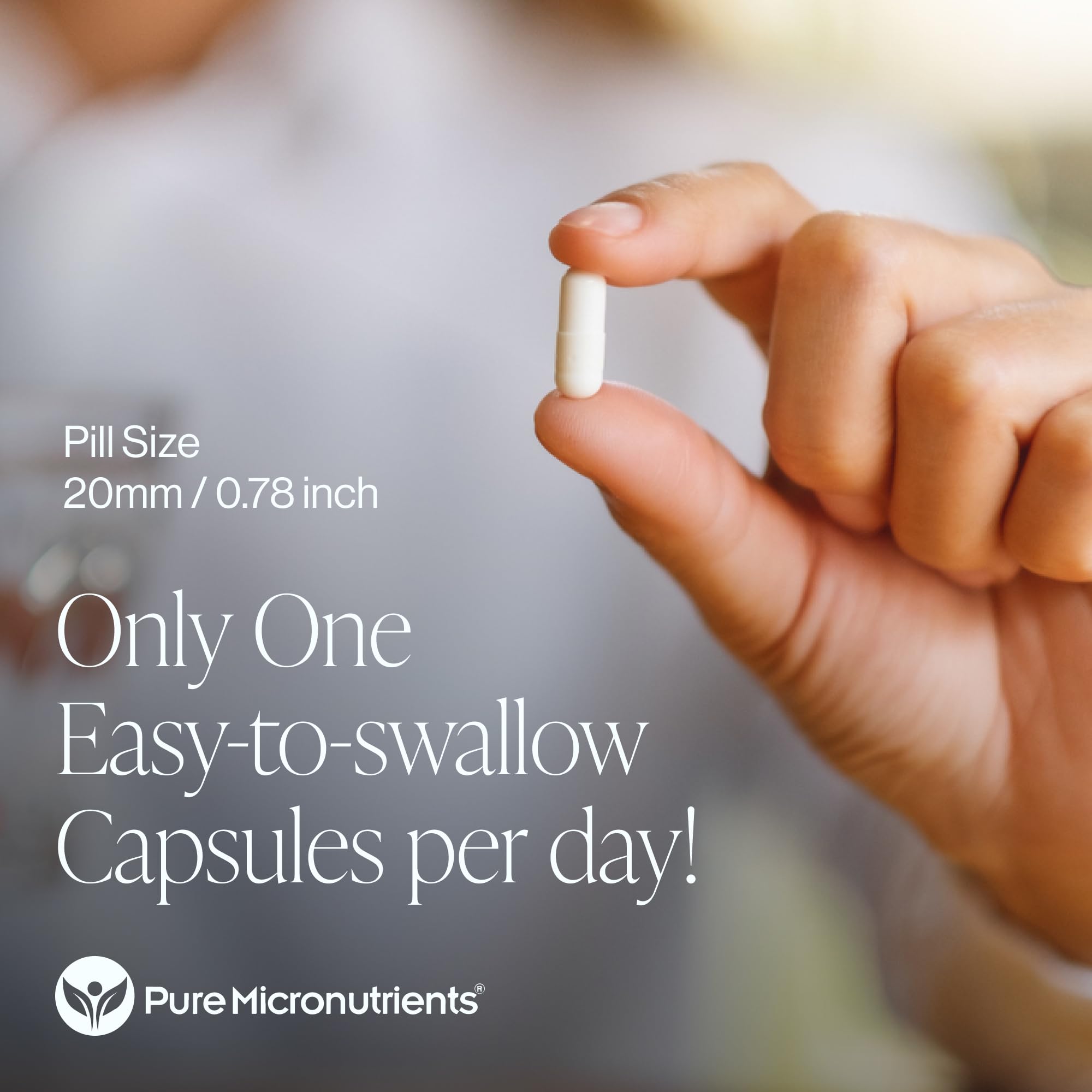 Pure Micronutrients caja abierta con cápsulas listas para uso diario