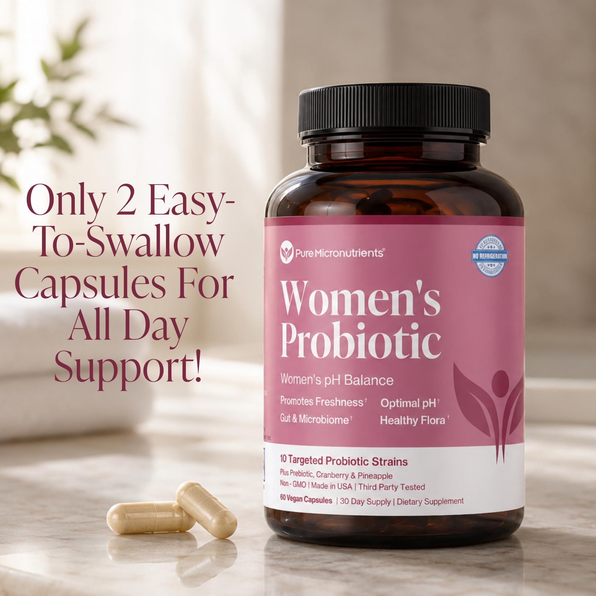 Pure Micronutrients caja en empaque discreto, envío y almacenamiento privado