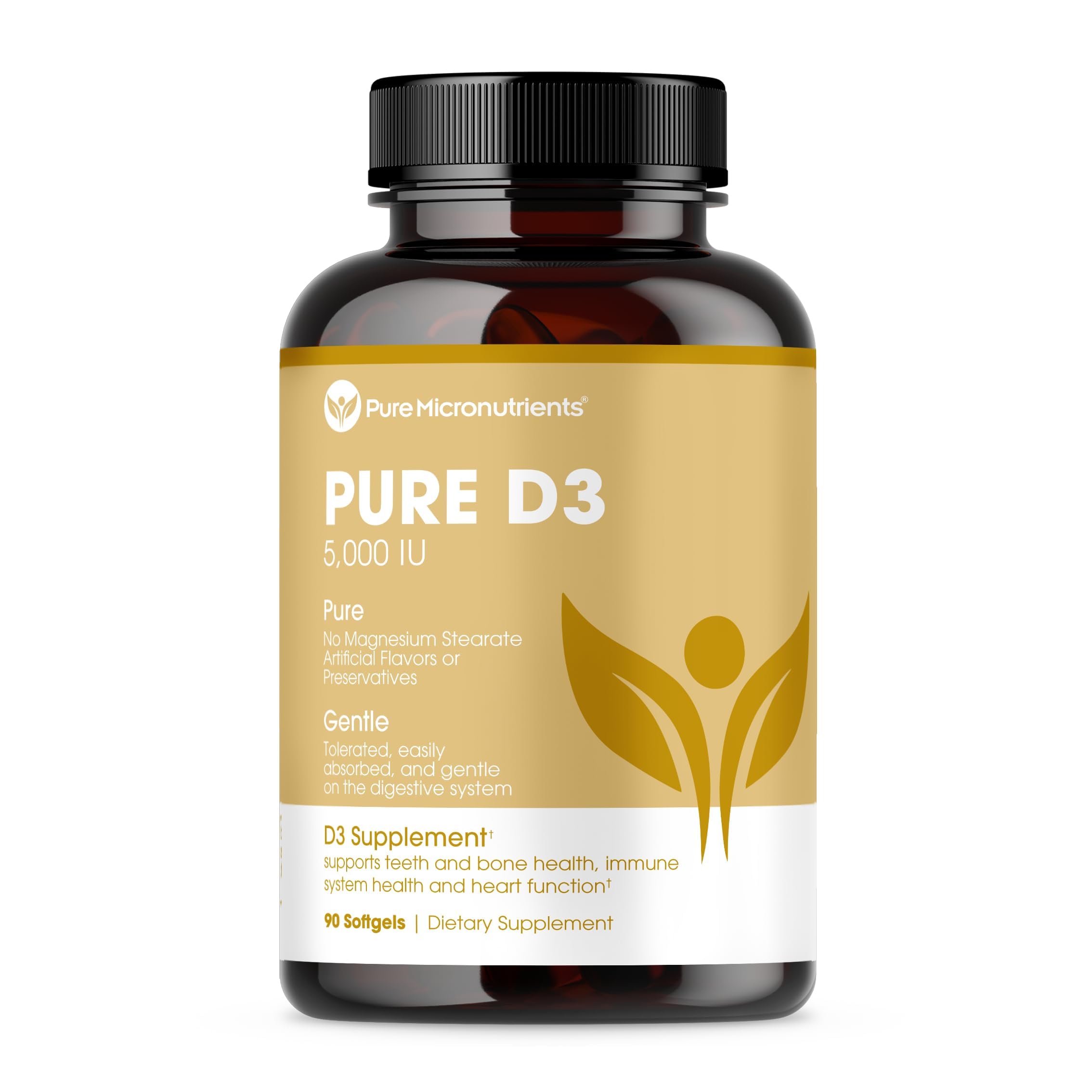 Pure Micronutrients frasco frontal mostrando 90 cápsulas, facilita compra informada