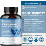 Pure Micronutrients frente del empaque mostrando 180 tabletas y beneficios claros