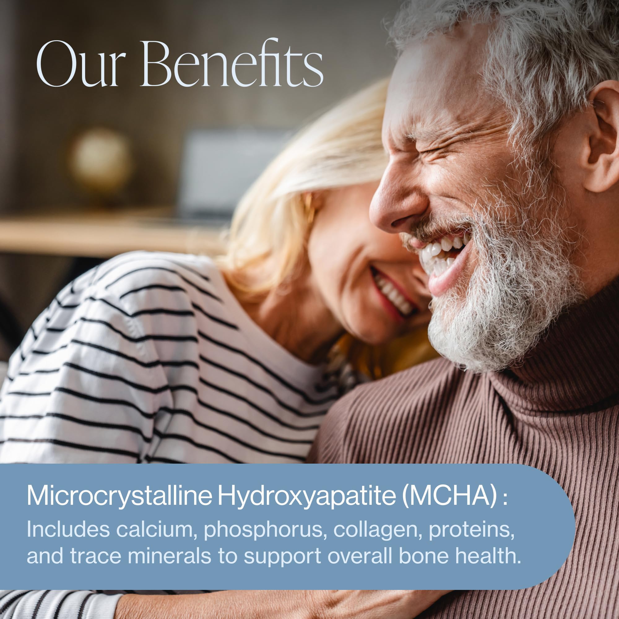 Pure Micronutrients ingredientes clave visualizados para absorción y soporte óseo
