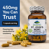 Pure Mountain Botanicals cápsula en mano para control de dosis y simplicidad