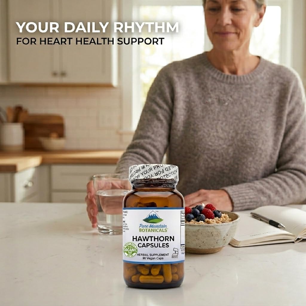 Pure Mountain Botanicals frasco junto a una moneda para comparar tamaño real rápidamente