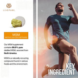 PURE envase de 180 cápsulas mostrando información del producto