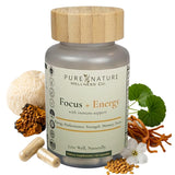 Pure Nature Wellness Co. frasco frontal 60 cápsulas mostrando presentación clara