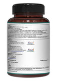 PURE NUTRITION persona tomando cápsula junto a comida para mejor absorción