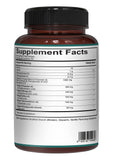 PURE NUTRITION etiqueta con información de Omegas y claims sin gluten