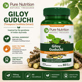PURE NUTRITION NATURAL TREASURES cápsulas abiertas detalle de textura y color