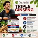 Pure Nutrition cápsula en mano mostrando tamaño y facilidad de toma para usuarios