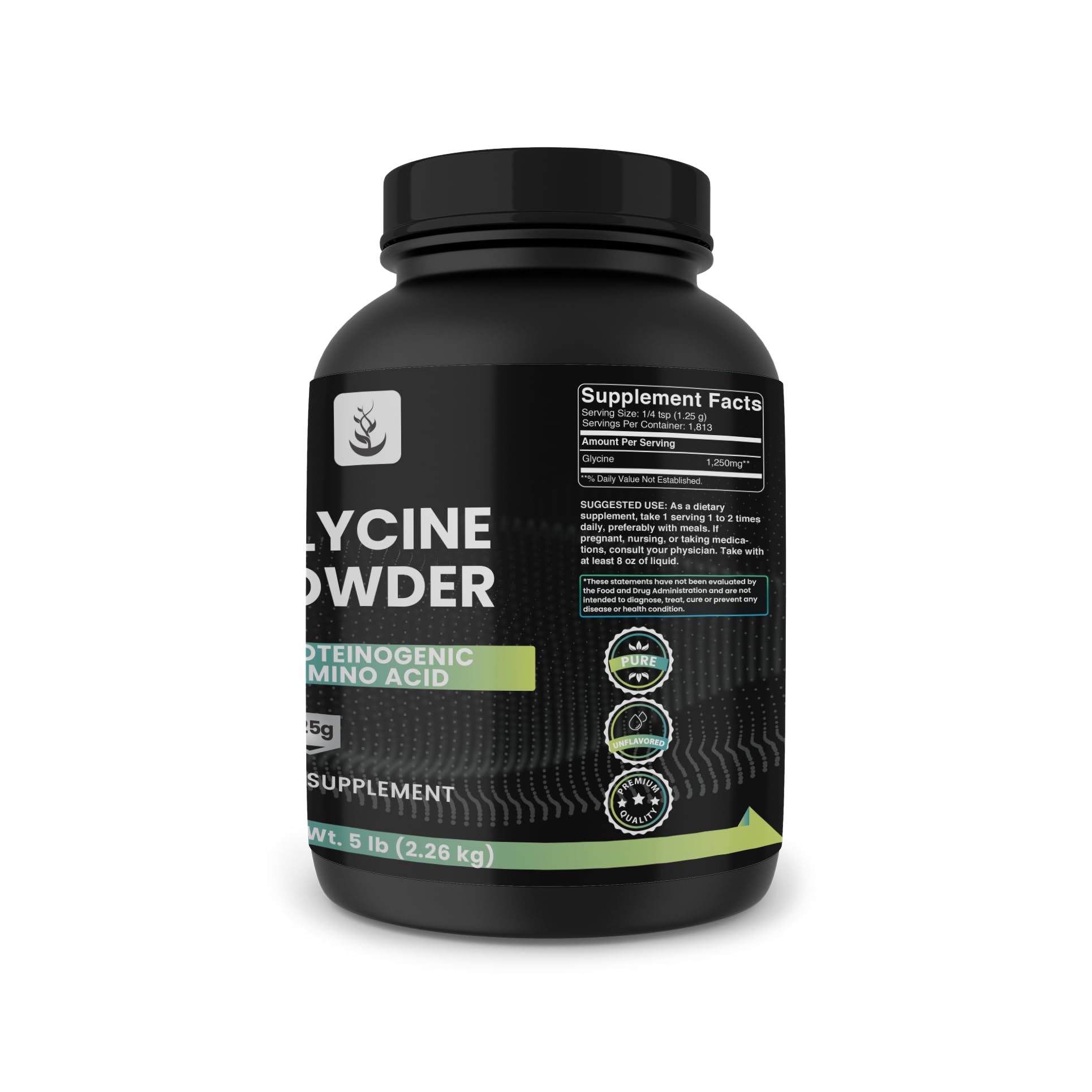 Pure Organic Ingredients cuchara medidora con polvo fácil dosificación y control