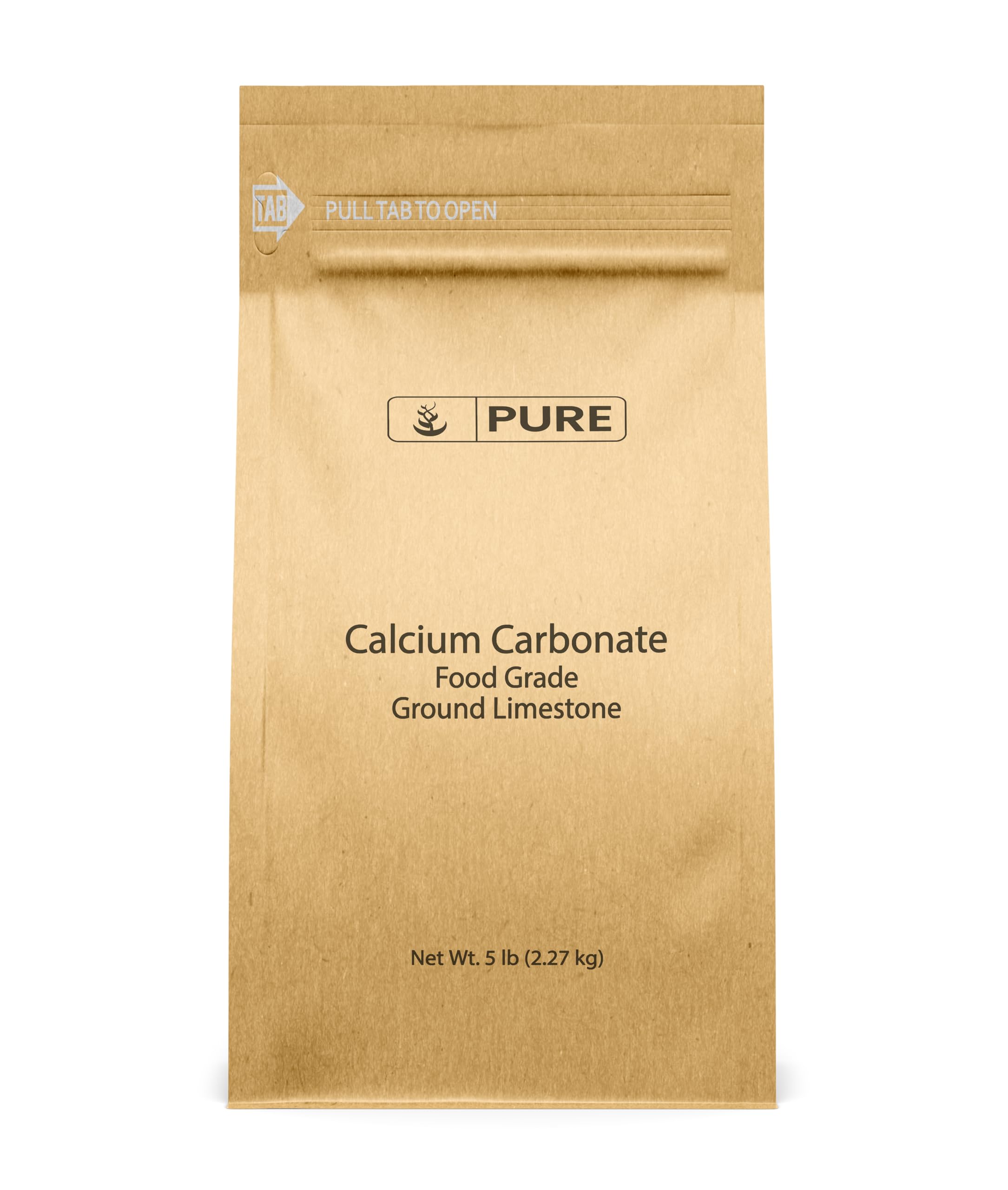 Envase PURE ORIGINAL INGREDIENTS frente, muestra volumen 5 lb y claridad del ingrediente