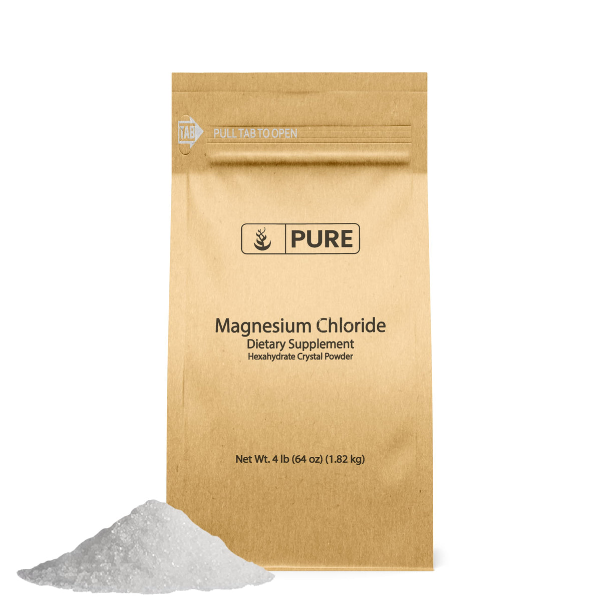 Pure Original Ingredients frente del paquete mostrando etiqueta y cantidad 4 lb, confianza de pureza