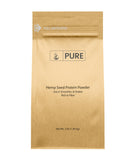 Pure Original Ingredients envase frontal mostrando texto y peso, claridad de marca y confianza