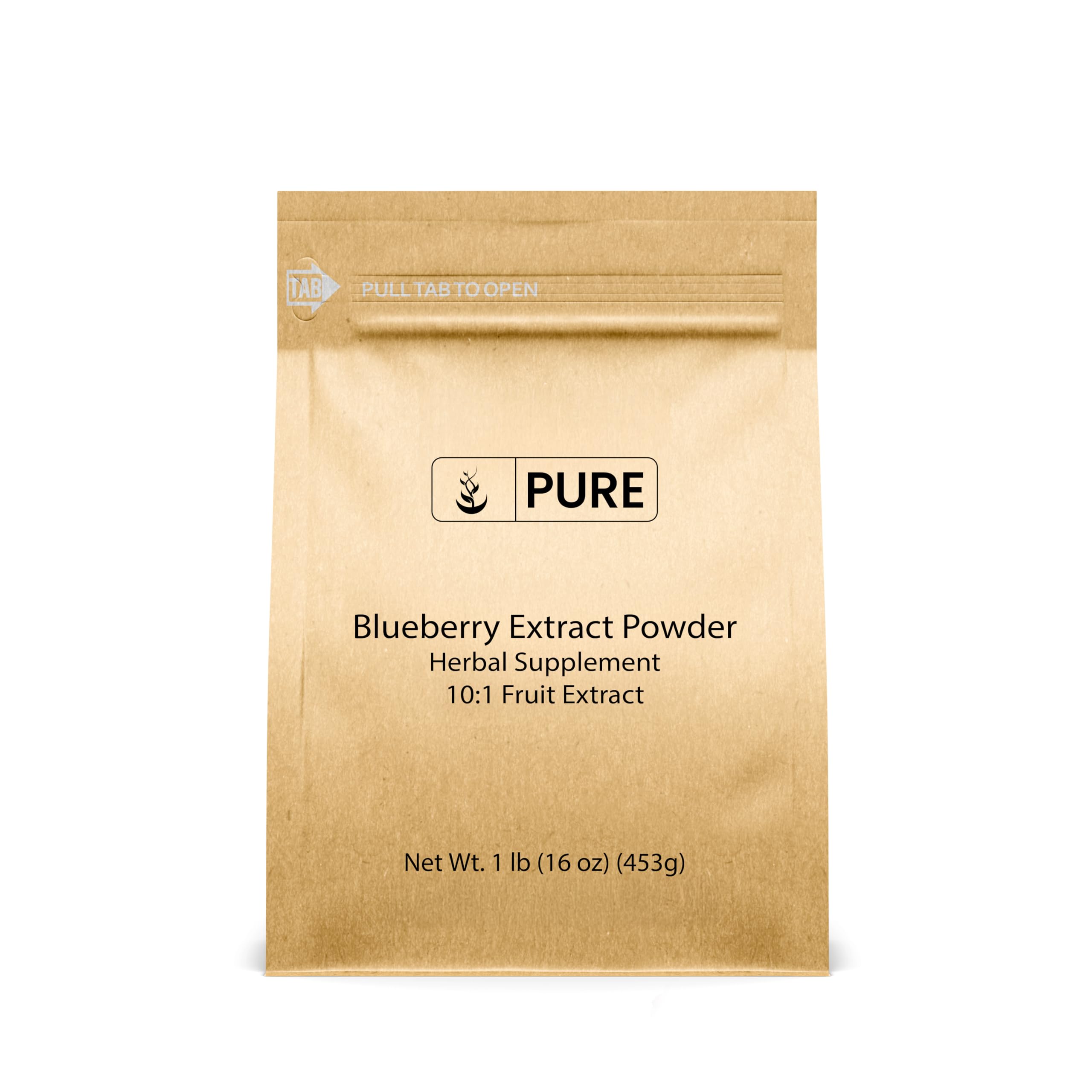 PURE ORIGINAL INGREDIENTS frente del empaque mostrando 1 lb y pureza