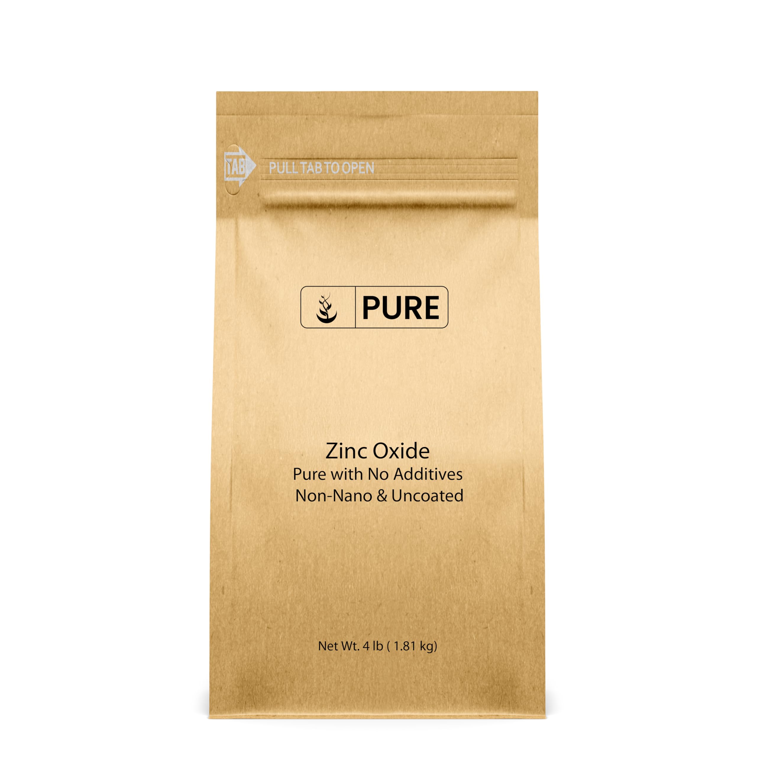 Pure Original Ingredients frente del envase mostrando 4 lb y formato a granel, ideal para productores