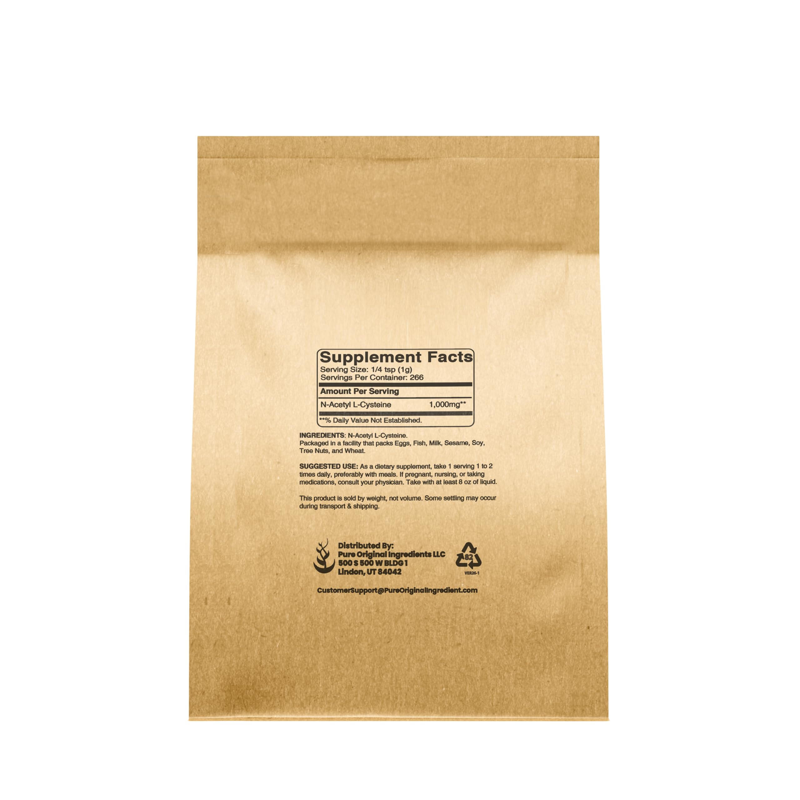 PURE ORIGINAL INGREDIENTS detalle del polvo fino mostrando textura uniforme y confianza
