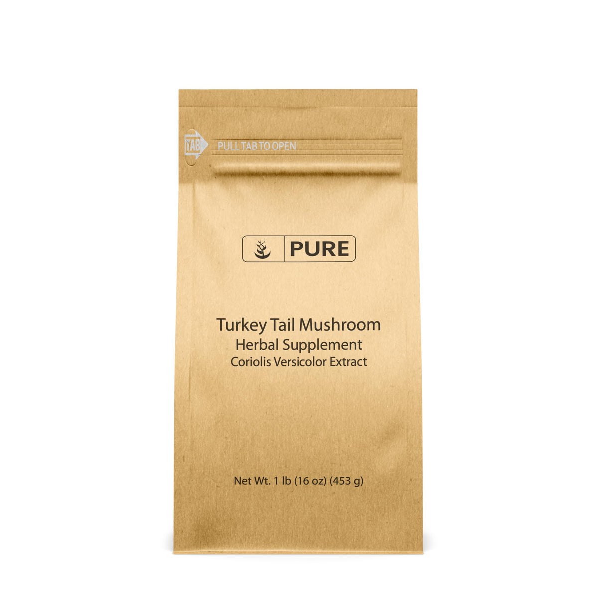 PURE ORIGINAL INGREDIENTS frente del envase mostrando la presentación de 1 lb y fácil almacenamiento
