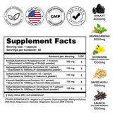 Pure Prana etiqueta nutricional muestra dosificación y calidad