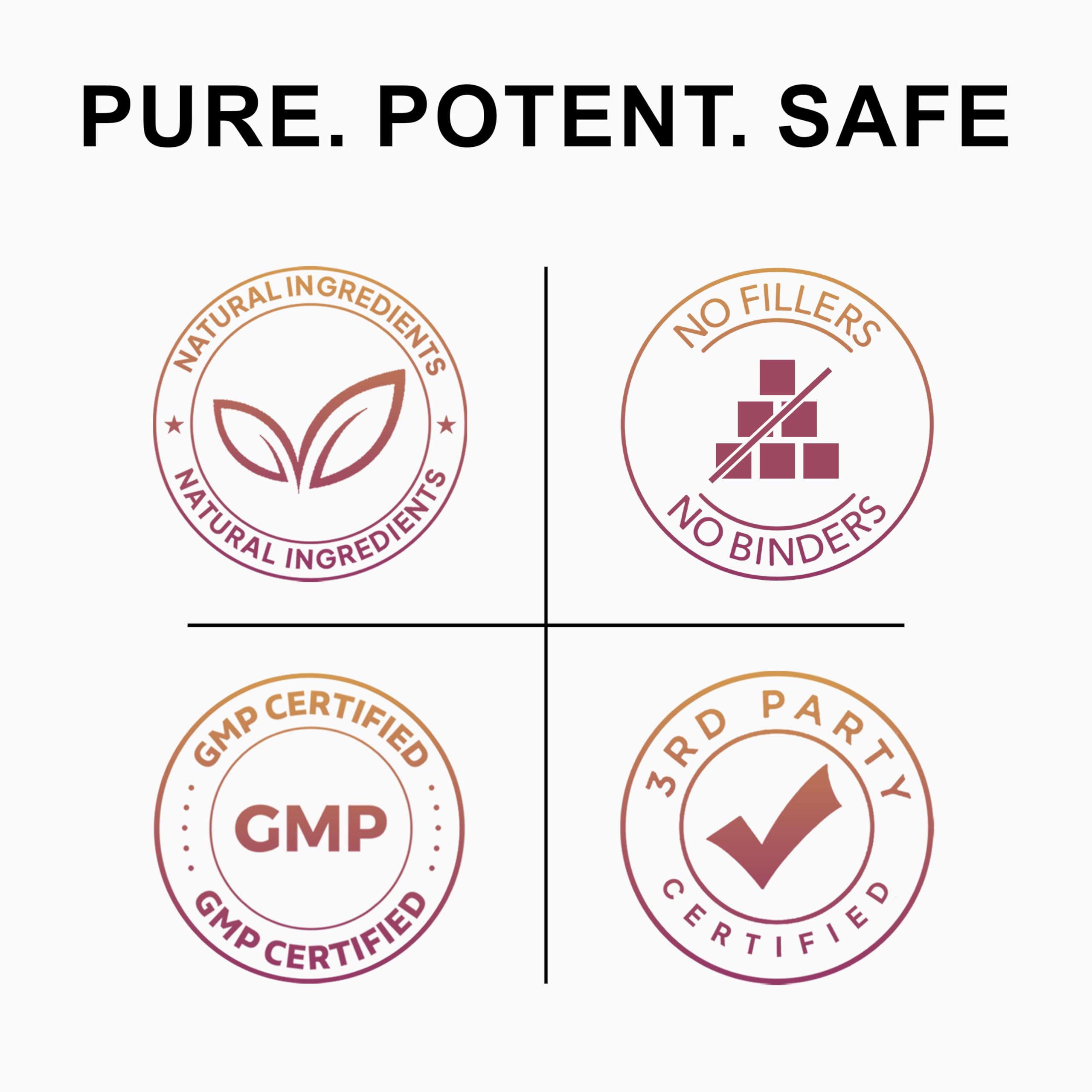 Pure Prana ingredientes clave expuestos para apoyo antioxidante y colágeno vegetal