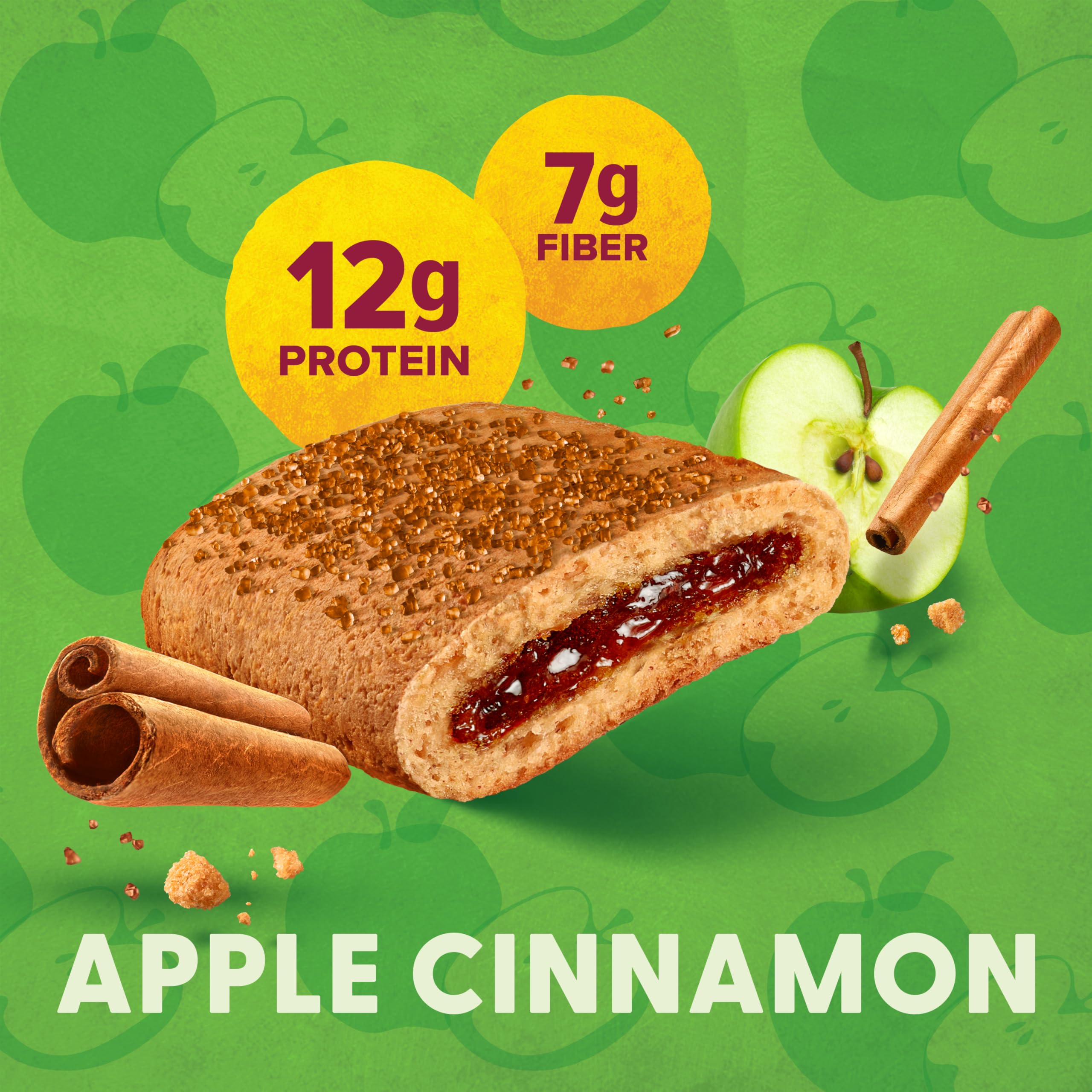Pure Protein barrita en mano mostrando tamaño práctico para llevar