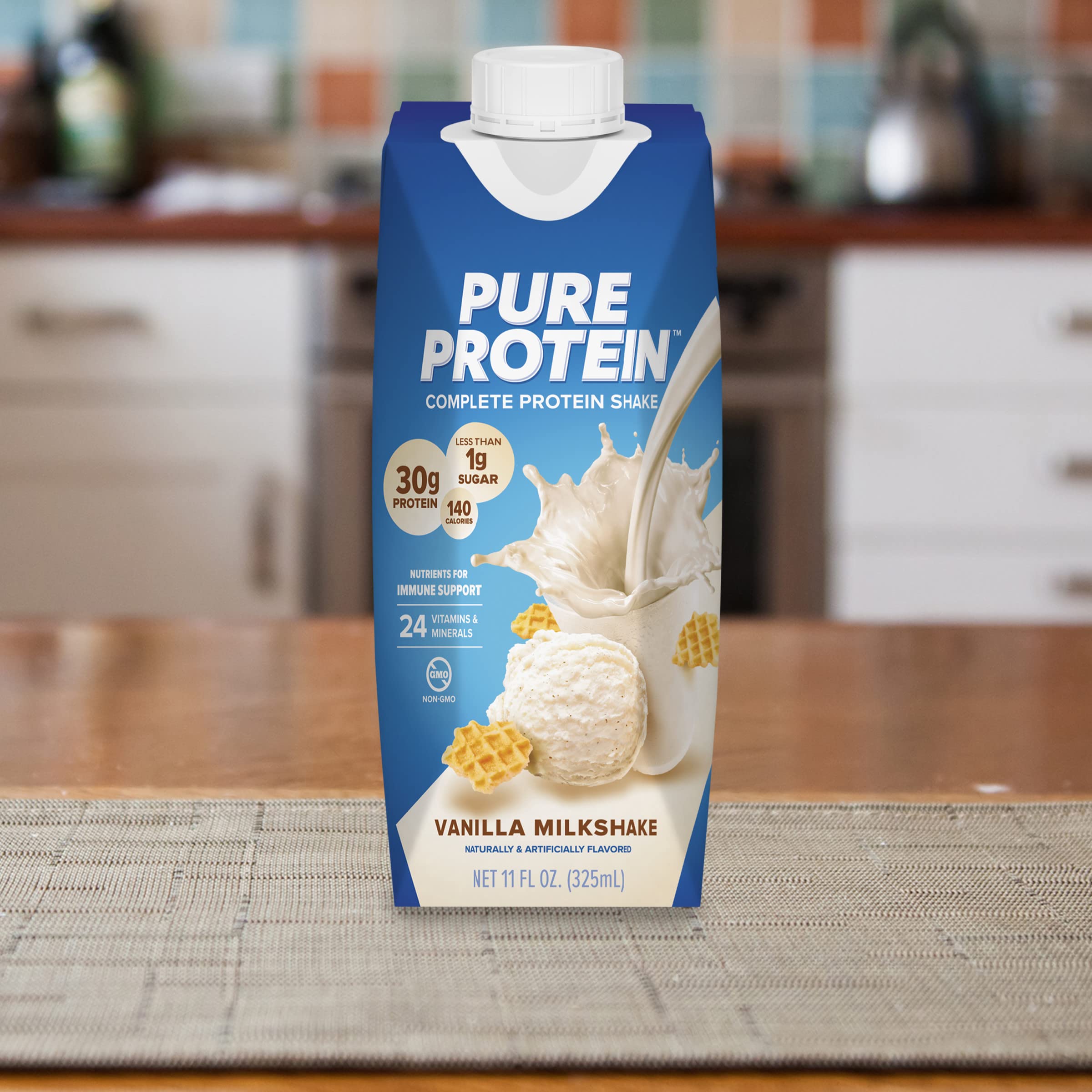 Pure Protein escena de estilo de vida tras entrenamiento y recuperación rápida