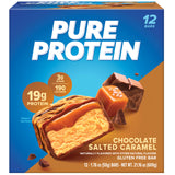 Pure Protein detalle de textura interna de la barra, apetitosa y densa