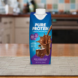 Pure Protein uso post entrenamiento en gimnasio para recuperación rápida
