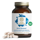 PURE SYNERGY frasco frontal mostrando etiquetas y beneficio multinutriente