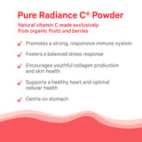 Pure Synergy etiqueta con certificaciones orgánicas y Non-GMO claras