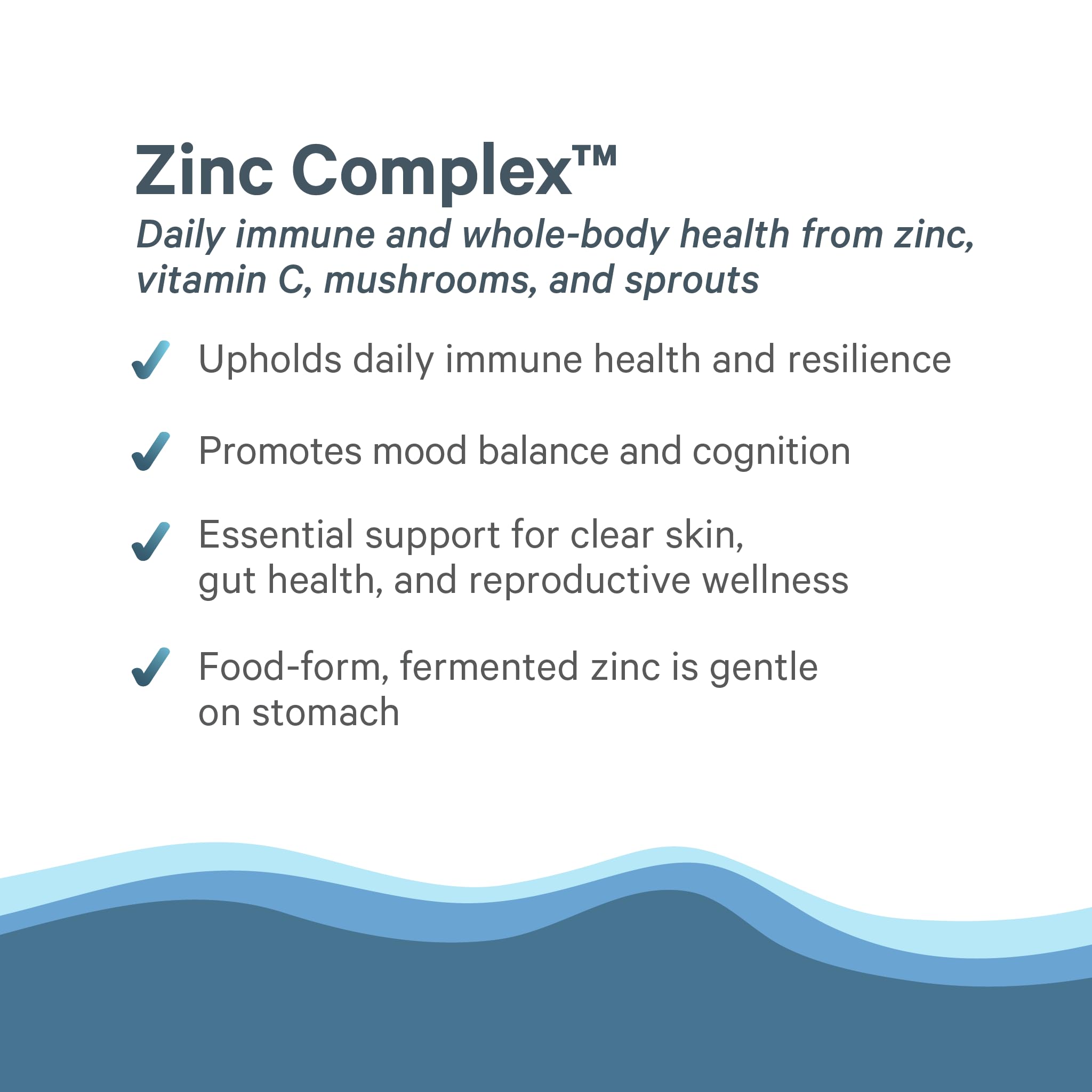 PURE SYNERGY etiqueta con ingredientes para transparencia y confianza
