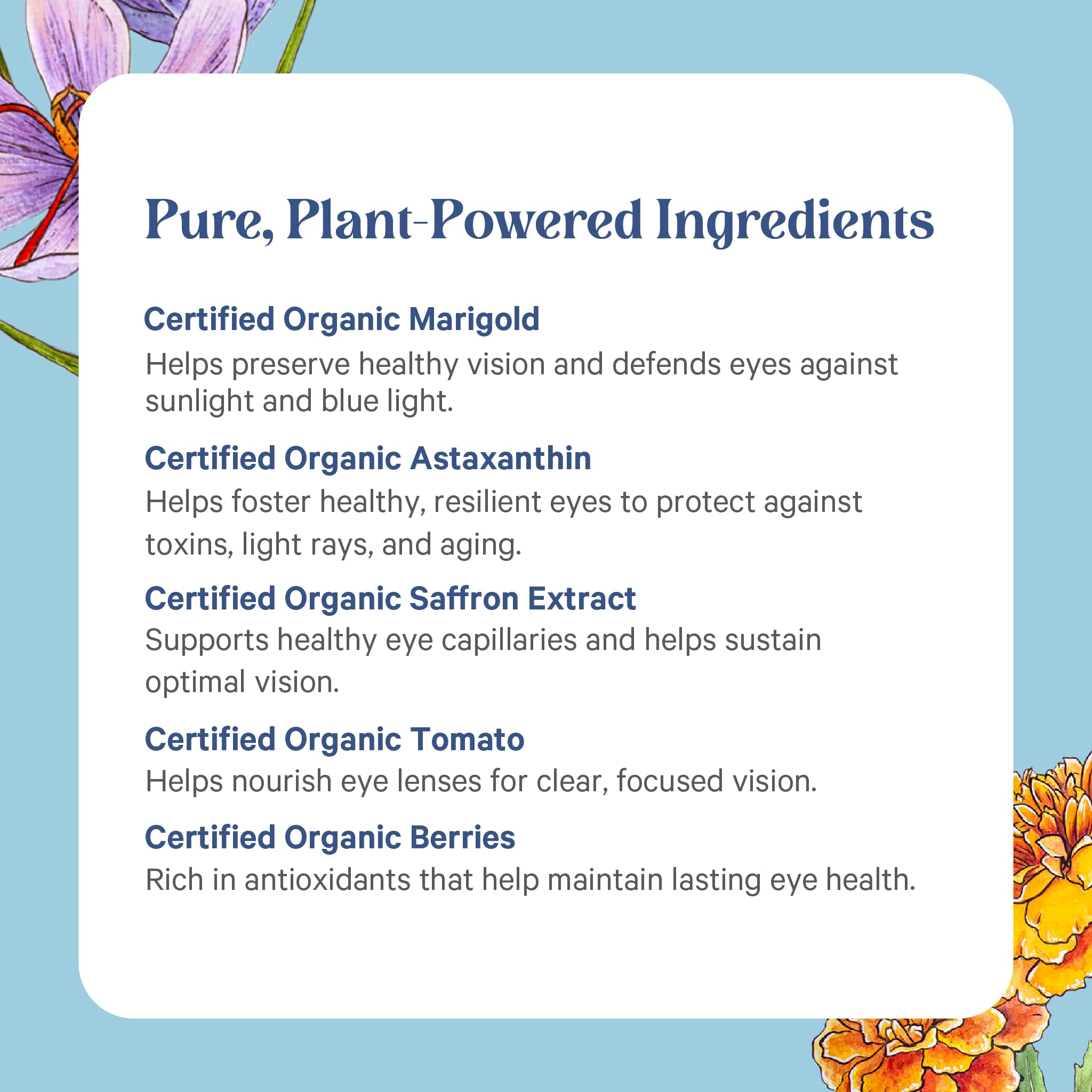 PURE SYNERGY tamaño comparativo, 60 cápsulas para uso prolongado