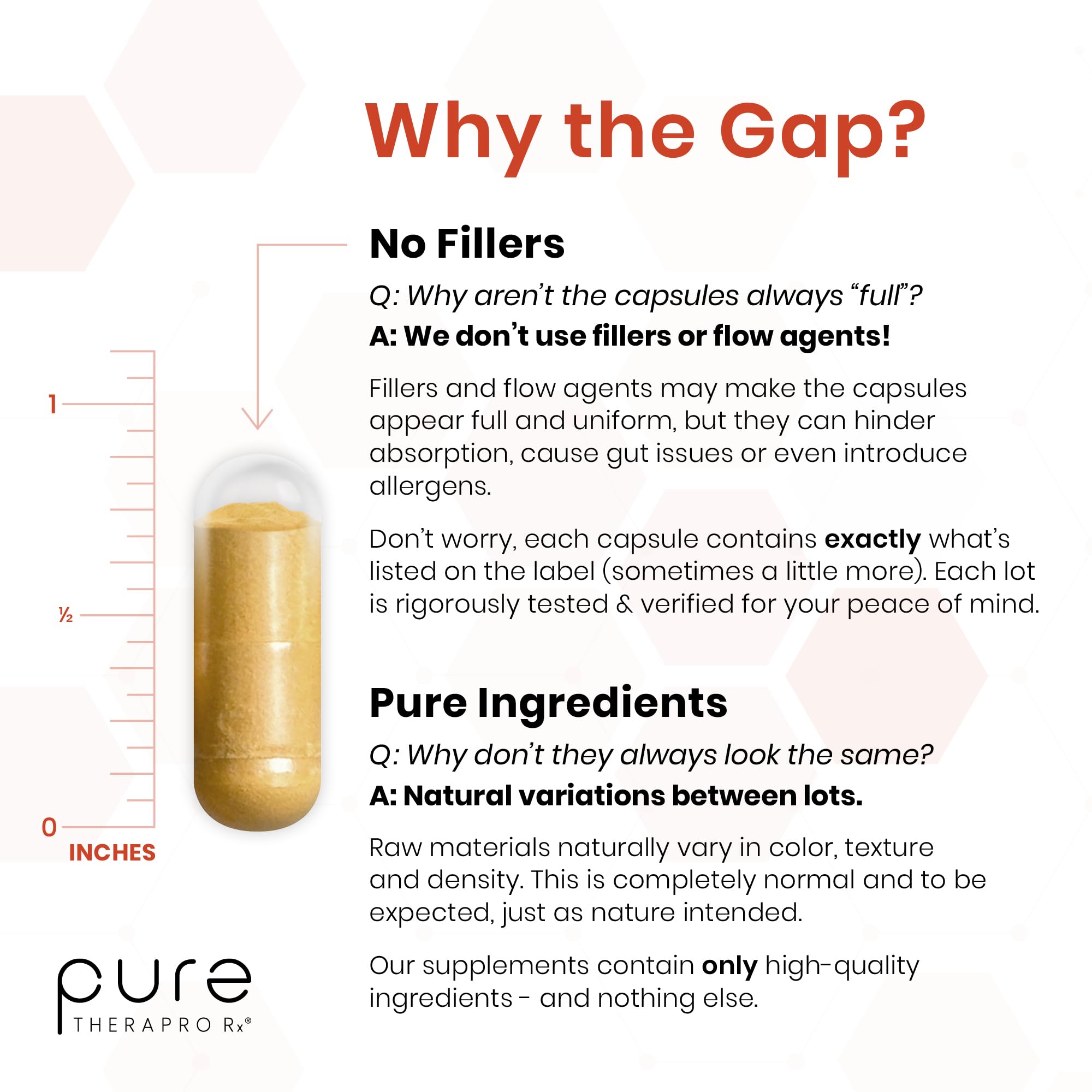 Pure Therapro Rx escenario lifestyle con suplemento en mesa de hogar saludable