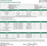 Pure TheraPro Rx caja abierta con cápsulas ordenadas para presentación
