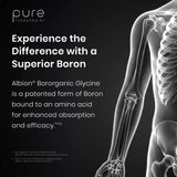 Pure TheraPro Rx bote junto a otros suplementos para combinación segura