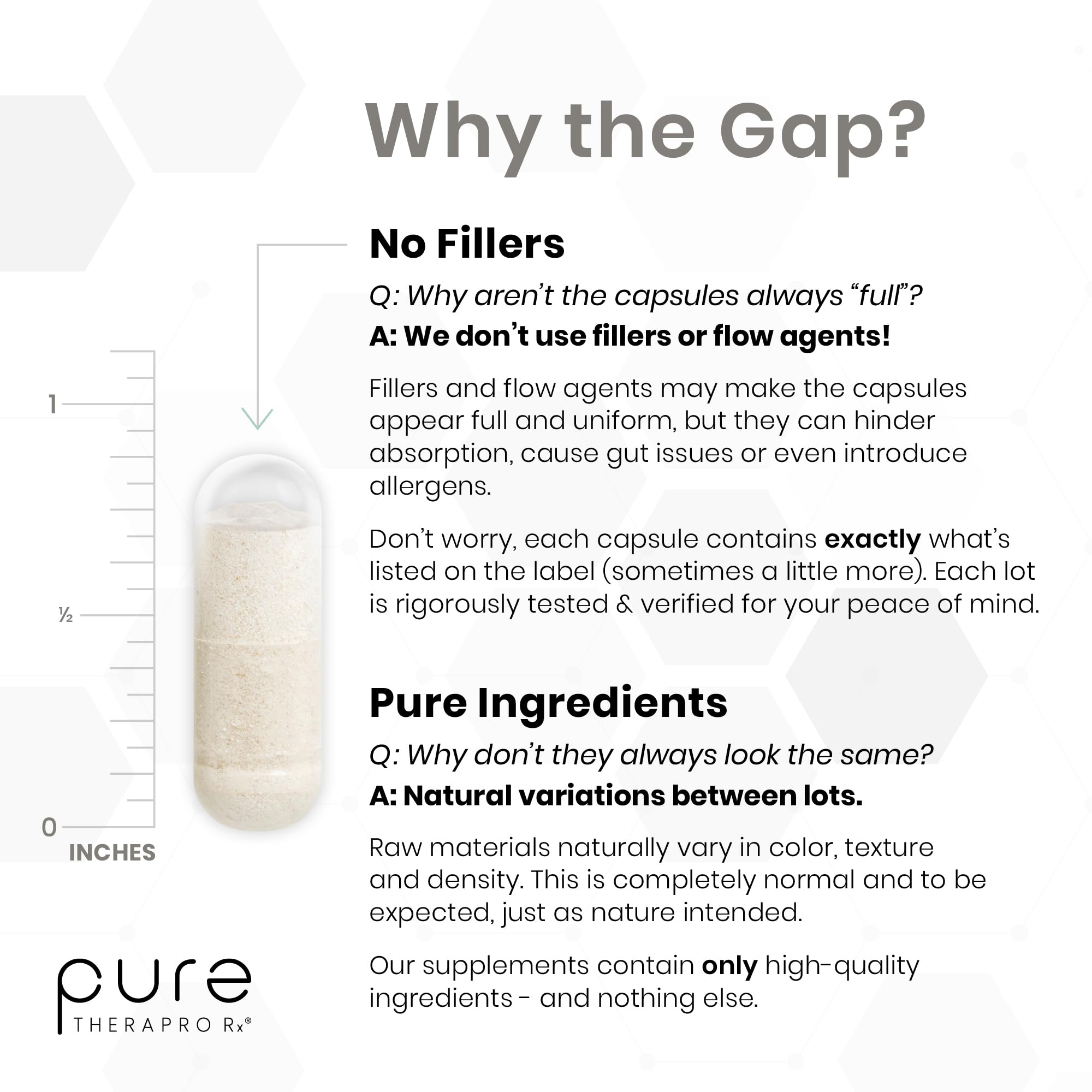 Pure TheraPro Rx en mesa de cocina para estilo de vida saludable visual