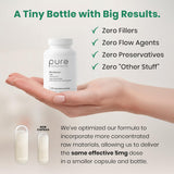 Pure TheraPro Rx detalle de textura de cápsula para mejor absorción