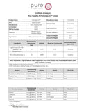 Pure Therapro Rx caja e información nutricional legible y completa