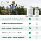 Pure Therapro Rx cápsula abierta con contenido y beneficio de alta absorción