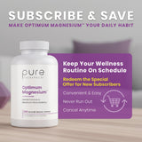 Pure Therapro Rx cápsula en primer plano, aspecto liso y fácil de tragar