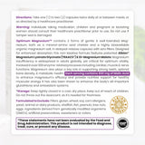 Pure Therapro Rx cápsulas en mano para comparar tamaño y dosis por día