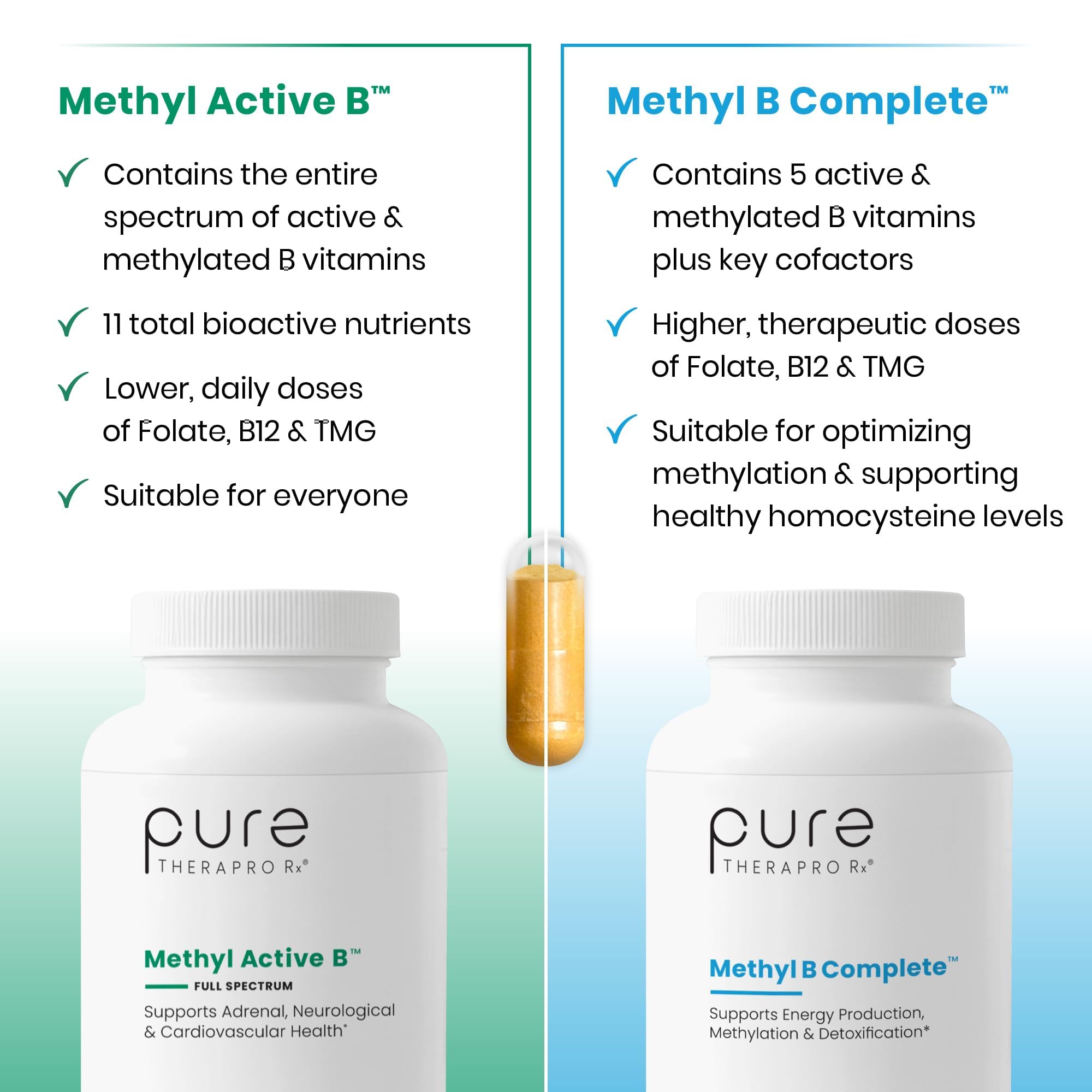 Pure Therapro Rx sello NSF en etiqueta indicando controles de calidad